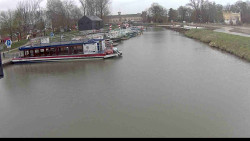 Přístav Veselí nad Moravou na Baťově kanále