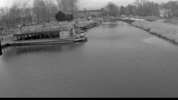 Přístav Veselí nad Moravou na Baťově kanále