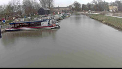 Přístav Veselí nad Moravou na Baťově kanále