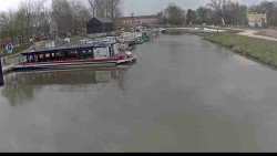 Přístav Veselí nad Moravou na Baťově kanále