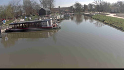 Přístav Veselí nad Moravou na Baťově kanále