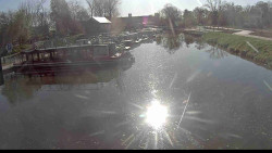 Přístav Veselí nad Moravou na Baťově kanále