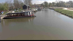 Přístav Veselí nad Moravou na Baťově kanále