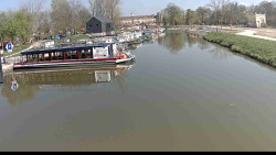 Přístav Veselí nad Moravou na Baťově kanále