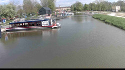 Přístav Veselí nad Moravou na Baťově kanále