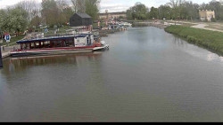 Přístav Veselí nad Moravou na Baťově kanále