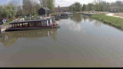 Přístav Veselí nad Moravou na Baťově kanále