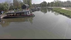 Přístav Veselí nad Moravou na Baťově kanále