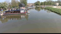 Přístav Veselí nad Moravou na Baťově kanále