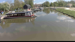 Přístav Veselí nad Moravou na Baťově kanále