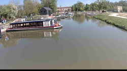 Přístav Veselí nad Moravou na Baťově kanále