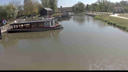 Přístav Veselí nad Moravou na Baťově kanále