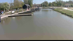 Přístav Veselí nad Moravou na Baťově kanále