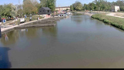 Přístav Veselí nad Moravou na Baťově kanále