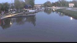 Přístav Veselí nad Moravou na Baťově kanále