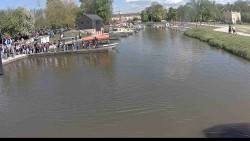 Přístav Veselí nad Moravou na Baťově kanále