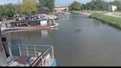 Přístav Veselí nad Moravou na Baťově kanále