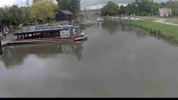 Přístav Veselí nad Moravou na Baťově kanále