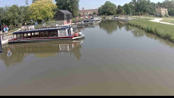 Přístav Veselí nad Moravou na Baťově kanále