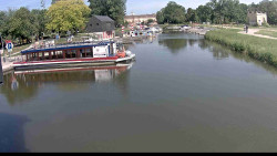 Přístav Veselí nad Moravou na Baťově kanále