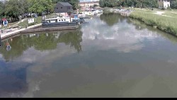 Přístav Veselí nad Moravou na Baťově kanále