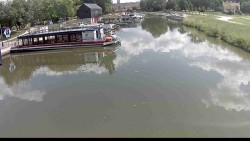Port of Veselí nad Moravou on the Baťa Canal