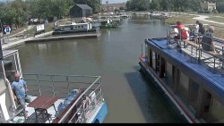 Přístav Veselí nad Moravou na Baťově kanále