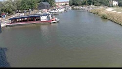 Přístav Veselí nad Moravou na Baťově kanále