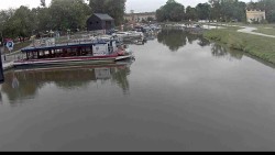 Port w Veselí nad Moravou nad Kanałem Baty