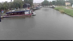 Port w Veselí nad Moravou nad Kanałem Baty