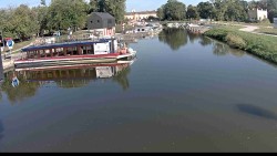 Port of Veselí nad Moravou on the Baťa Canal