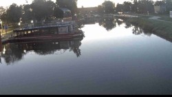 Port of Veselí nad Moravou on the Baťa Canal
