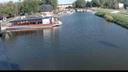 Hafen von Veselí nad Moravou am Baťa-Kanal