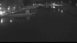 Baťa-Kanal - Hafen von Veselí nad Moravou am Baťa-Kanal - 30.10.2026 v 00:45