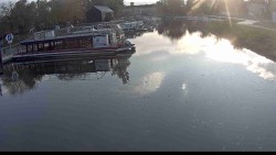 Hafen von Veselí nad Moravou am Baťa-Kanal
