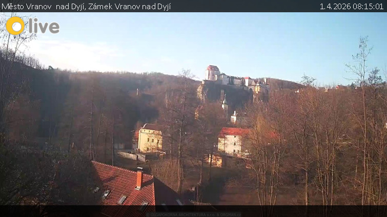 Město Vranov  nad Dyjí - Zámek Vranov nad Dyjí - 1.4.2026 v 08:15