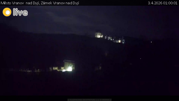 Město Vranov  nad Dyjí - Zámek Vranov nad Dyjí - 3.4.2026 v 01:00