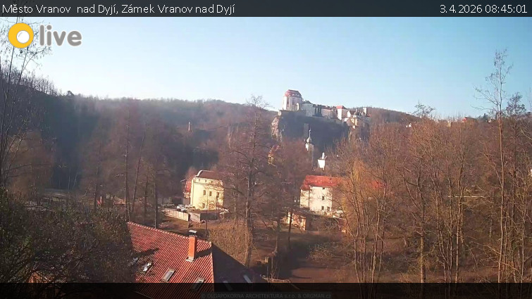 Město Vranov  nad Dyjí - Zámek Vranov nad Dyjí - 3.4.2026 v 08:45