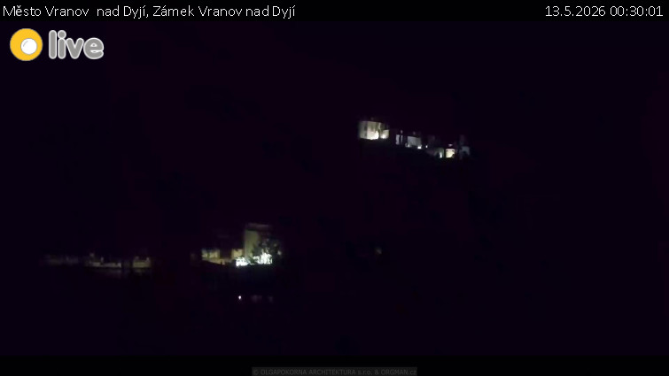 Město Vranov  nad Dyjí - Zámek Vranov nad Dyjí - 13.5.2026 v 00:30