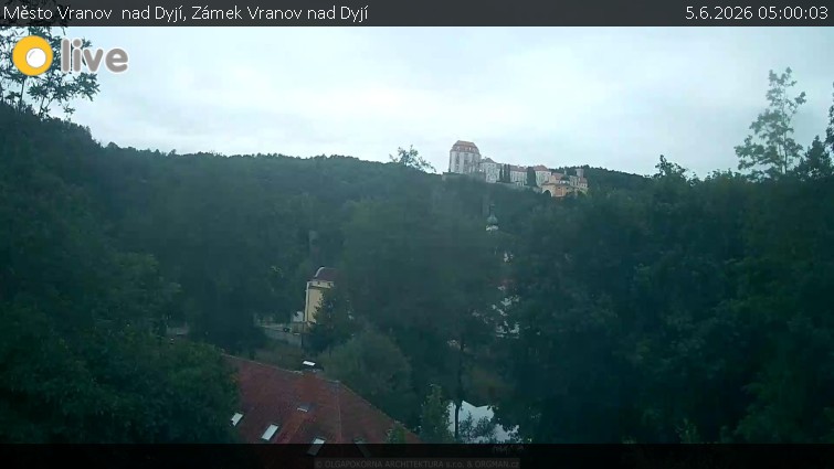 Město Vranov  nad Dyjí - Zámek Vranov nad Dyjí - 5.6.2026 v 05:00
