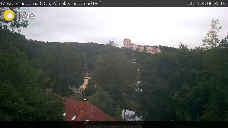 Město Vranov  nad Dyjí - Zámek Vranov nad Dyjí - 5.6.2026 v 06:30