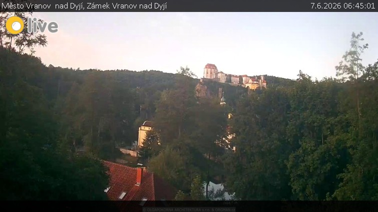 Město Vranov  nad Dyjí - Zámek Vranov nad Dyjí - 7.6.2026 v 06:45