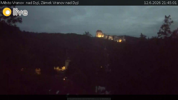 Město Vranov  nad Dyjí - Zámek Vranov nad Dyjí - 12.6.2026 v 21:45