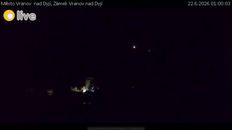 Město Vranov  nad Dyjí - Zámek Vranov nad Dyjí - 22.6.2026 v 01:00