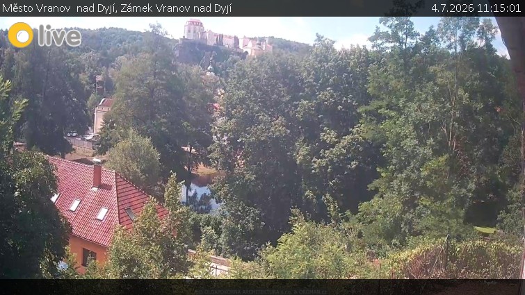 Město Vranov  nad Dyjí - Zámek Vranov nad Dyjí - 4.7.2026 v 11:15