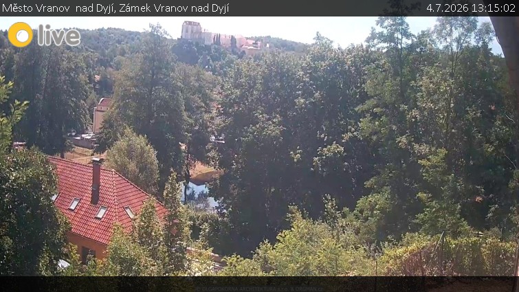 Město Vranov  nad Dyjí - Zámek Vranov nad Dyjí - 4.7.2026 v 13:15