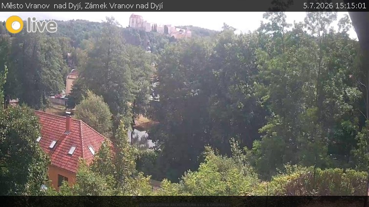 Město Vranov  nad Dyjí - Zámek Vranov nad Dyjí - 5.7.2026 v 15:15