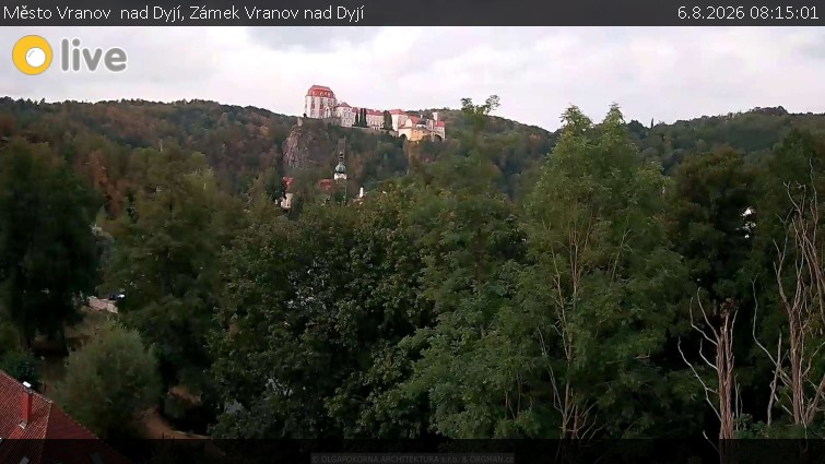 Město Vranov  nad Dyjí - Zámek Vranov nad Dyjí - 6.8.2026 v 08:15