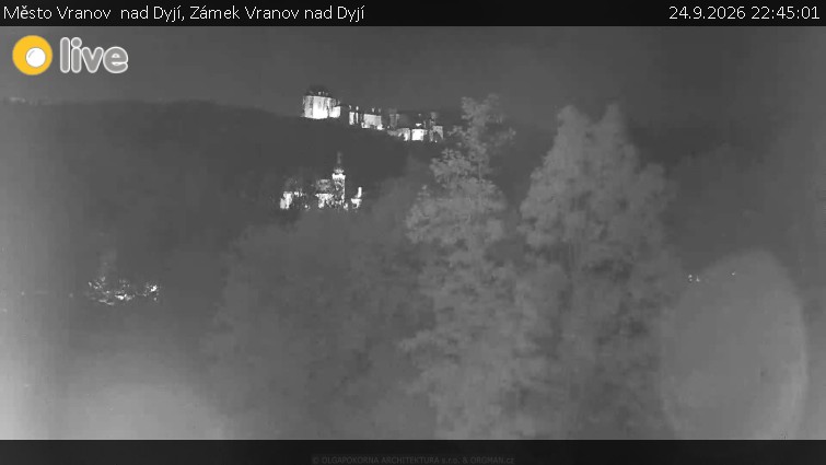 Město Vranov  nad Dyjí - Zámek Vranov nad Dyjí - 24.9.2026 v 22:45