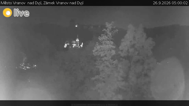 Město Vranov  nad Dyjí - Zámek Vranov nad Dyjí - 26.9.2026 v 05:00
